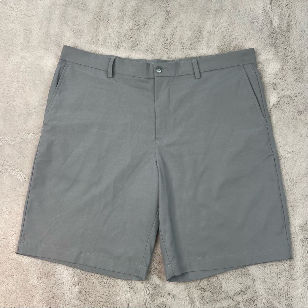 Callaway Shorts Mens 38 Grey Performance Golf Stretch Flat Front Pockets